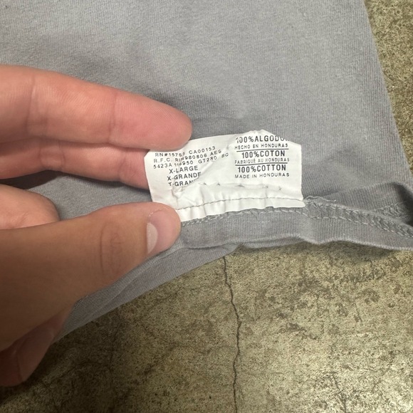 Montana Grizzlies T-Shirt Mens Size XL Grey Collegiate Fan Gear Logo Print Athle - Picture 2 of 5